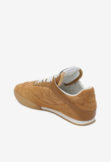 Chloé Kick Suede Low-Top Sneakers Brown CHC25A07IMS/R_CHLOE-273