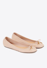 Chloé Iris Leather Ballet Flats Beige CHC25S08HQN26Y Blushy Beige