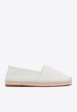 Chloé Isla Canvas Espadrilles White CHC25S08RQU122 Eggshell