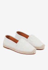 Chloé Isla Canvas Espadrilles White CHC25S08RQU122 Eggshell