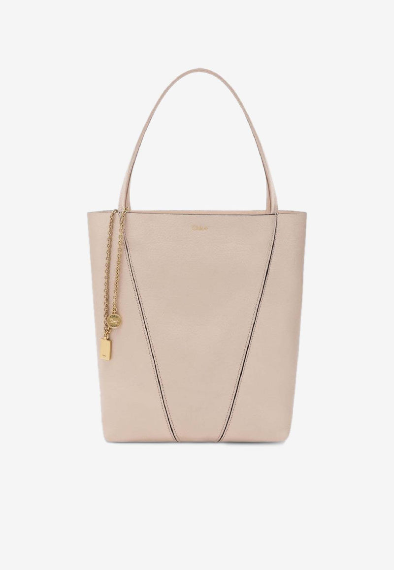 Chloé Medium Spin Tote Bag Pink CHC25SS811N84/S_CHLOE-6J5