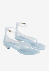 Chloé Signature Jelly Sandals Light Blue CHC25U09VRQ 33B
