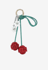 Hibourama Cherry Crystal Embellished Charm  Multicolor CHERRYPL/R_HIBOA-MU