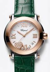 Chopard Happy Sport Round 36mm Watch Green 207233-0001_TH