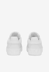 Dolce & Gabbana Portofino Leather Low-Top Sneakers CK1544 A1065 80001 White