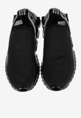 Dolce & Gabbana Sorrento Primeknit Low-Top Sneakers Black CK1595 AK267 80999