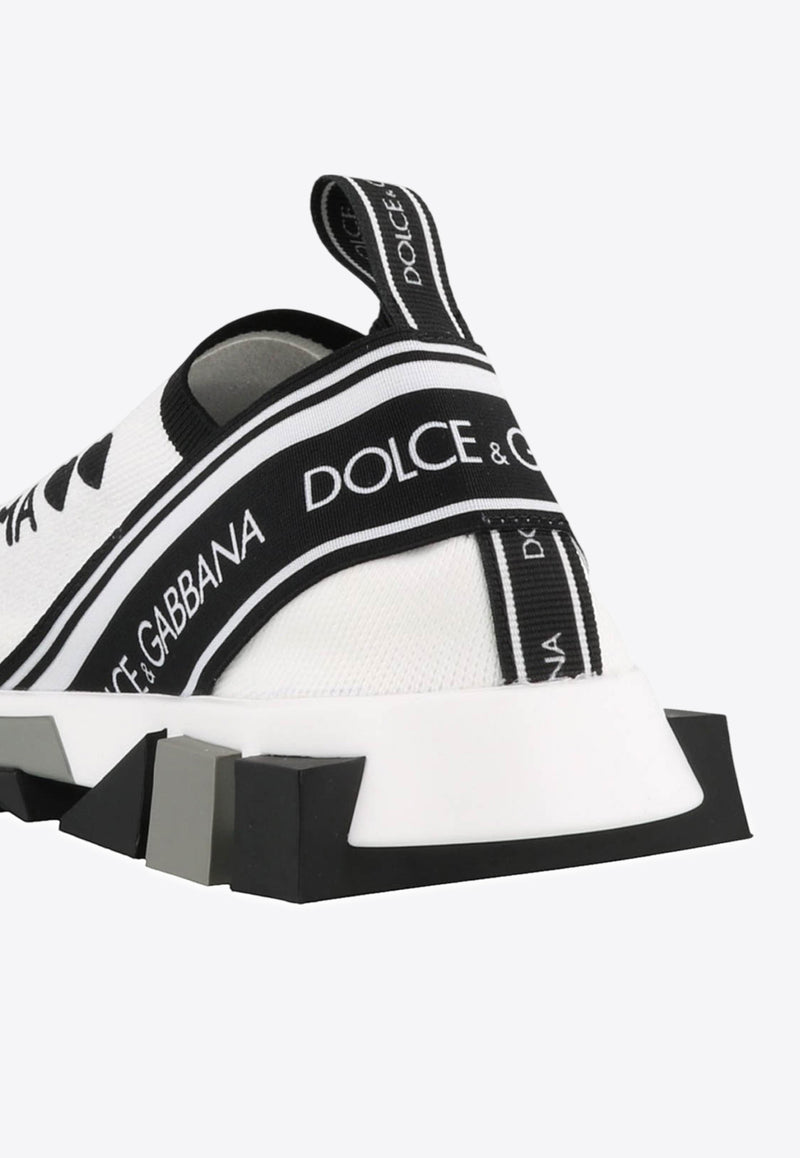 Dolce & Gabbana Sorrento Primeknit Low-Top Sneakers White CK1595 AV247 HWF57