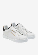 Dolce & Gabbana Portofino Low-Top Sneakers White CK1602AH506/P_DOLCE-89662