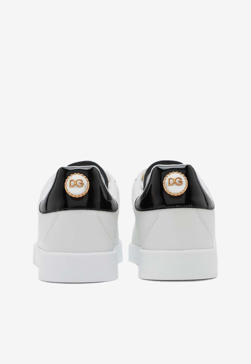 Dolce & Gabbana Portofino Low-Top Sneakers White CK1602AH506/P_DOLCE-89662