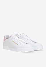 Dolce & Gabbana Portofino Low-Top Sneakers White CK1602 AN298 87587