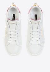 Dolce & Gabbana Portofino Low-Top Sneakers White CK1602 AN298 87587