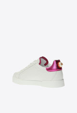 Dolce & Gabbana Portofino Low-Top Sneakers White CK1602 AN298 8B902