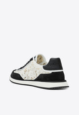 Dolce & Gabbana DG Cushion Mesh and Suede Low-Top Sneakers White CK2340A9AC2/R_DOLCE-89697