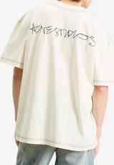 Acne Studios Eresa U Autograph T-shirt Off-white CL0388_OFF-WHITE