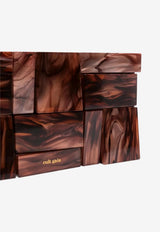 Cult Gaia Galleria Clutch Bag Bronze CL3487AC2366_BRONZE