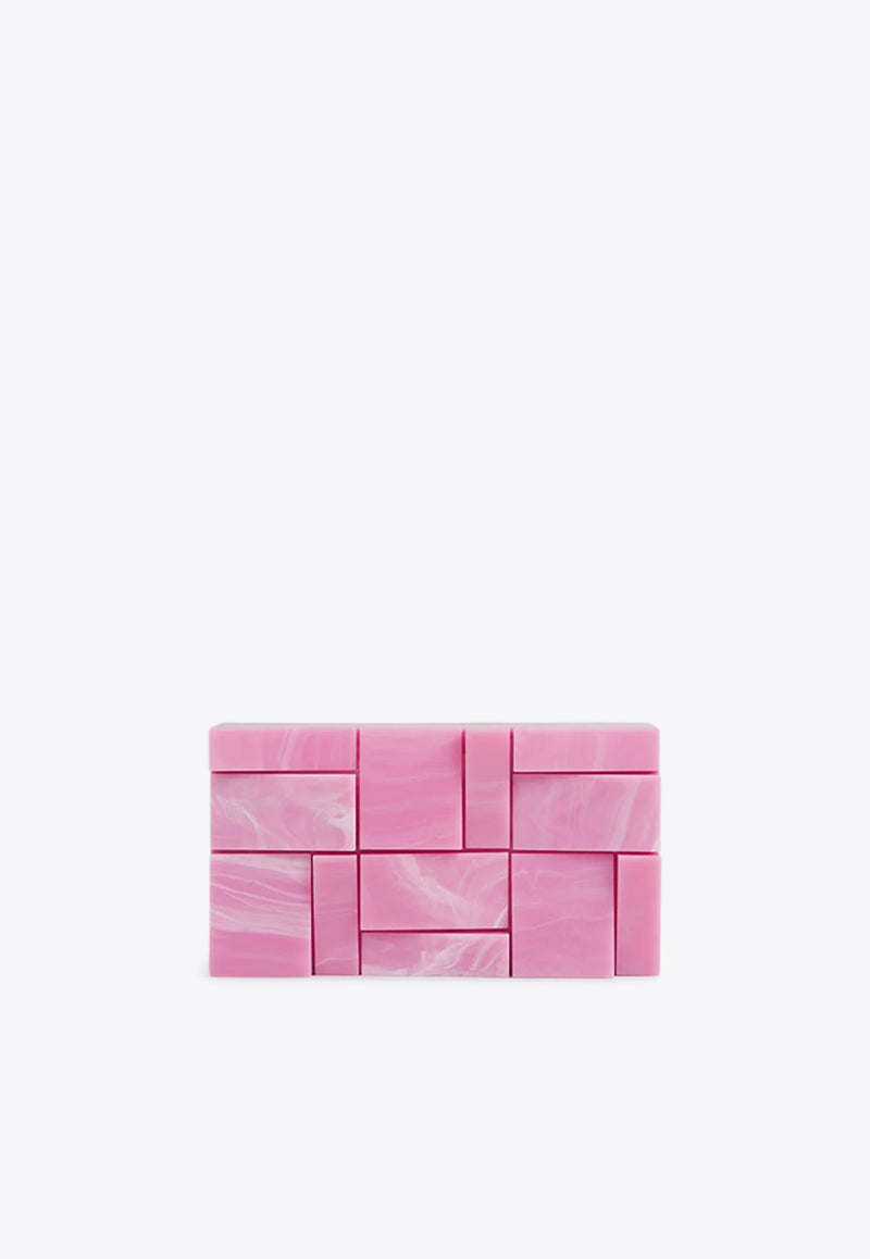 Cult Gaia  Galleria Acrylic Clutch Pink CL3487AC2856_PINK