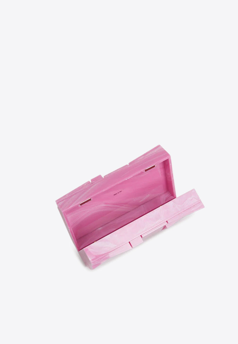 Cult Gaia  Galleria Acrylic Clutch Pink CL3487AC2856_PINK