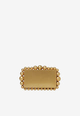 Cult Gaia Eos Clutch with Beads Gold CL3682MT2066_GOLD