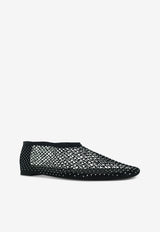 SENSO Clarissa Crystal-Mesh Ballet Flats Black CLARISSA_BLACK