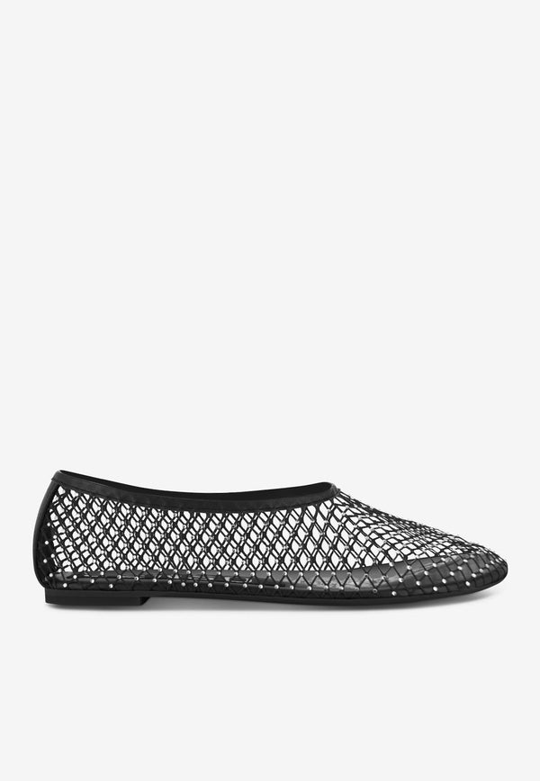 SENSO Clarissa Crystal-Mesh Ballet Flats Black CLARISSA_BLACK