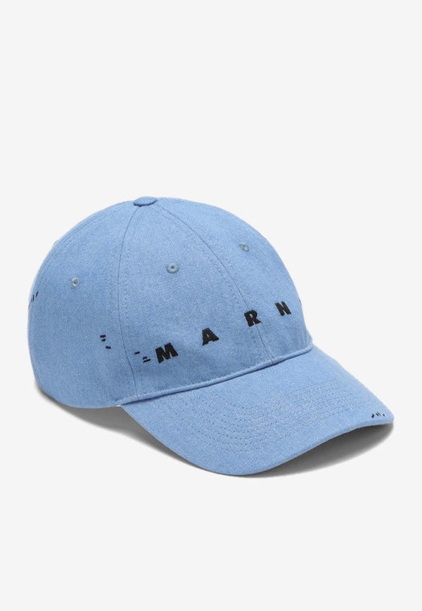 Marni Logo-Embroidered Baseball Cap CLZC0108S2UTC342/O_MARNI-00B52