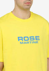 Martine Rose Logo Crewneck T-shirt CMRSS24603ACO/O_MARTI-ACYRO