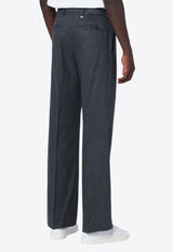 PT Torino Straight-Leg Tailored Pants Gray COAFX5ZA0FWDTO03/R_PT0F-0260