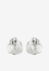 Aquazzura Crystal-Embellished Orchid Earrings CODEARE0-BSSPLY PALLADIUM