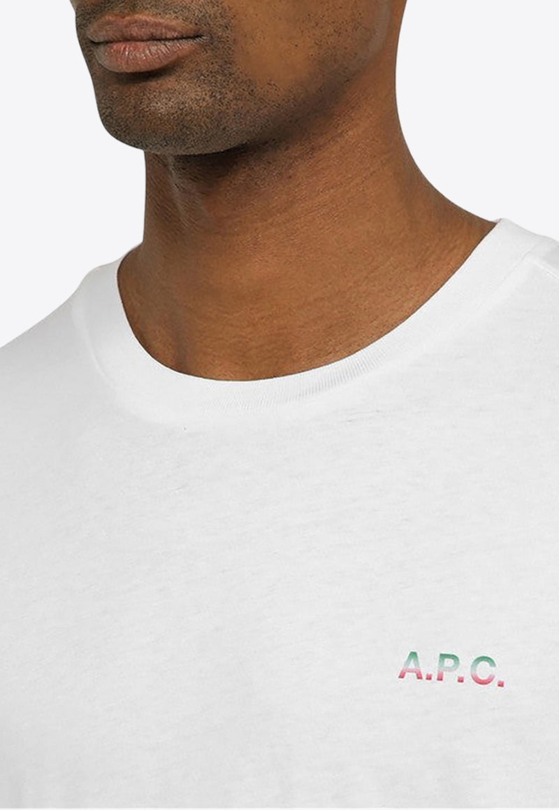 A.P.C. Nolan Logo T-shirt White COEIO-H26360CO/O_APC-AAB