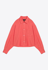 A.P.C. Sophia Long-Sleeved Shirt Peach COEVD-F12598CO/P_APC-FAG