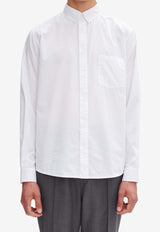 A.P.C. Edouard Long-Sleeved Shirt White COEVD-H12509WHITE