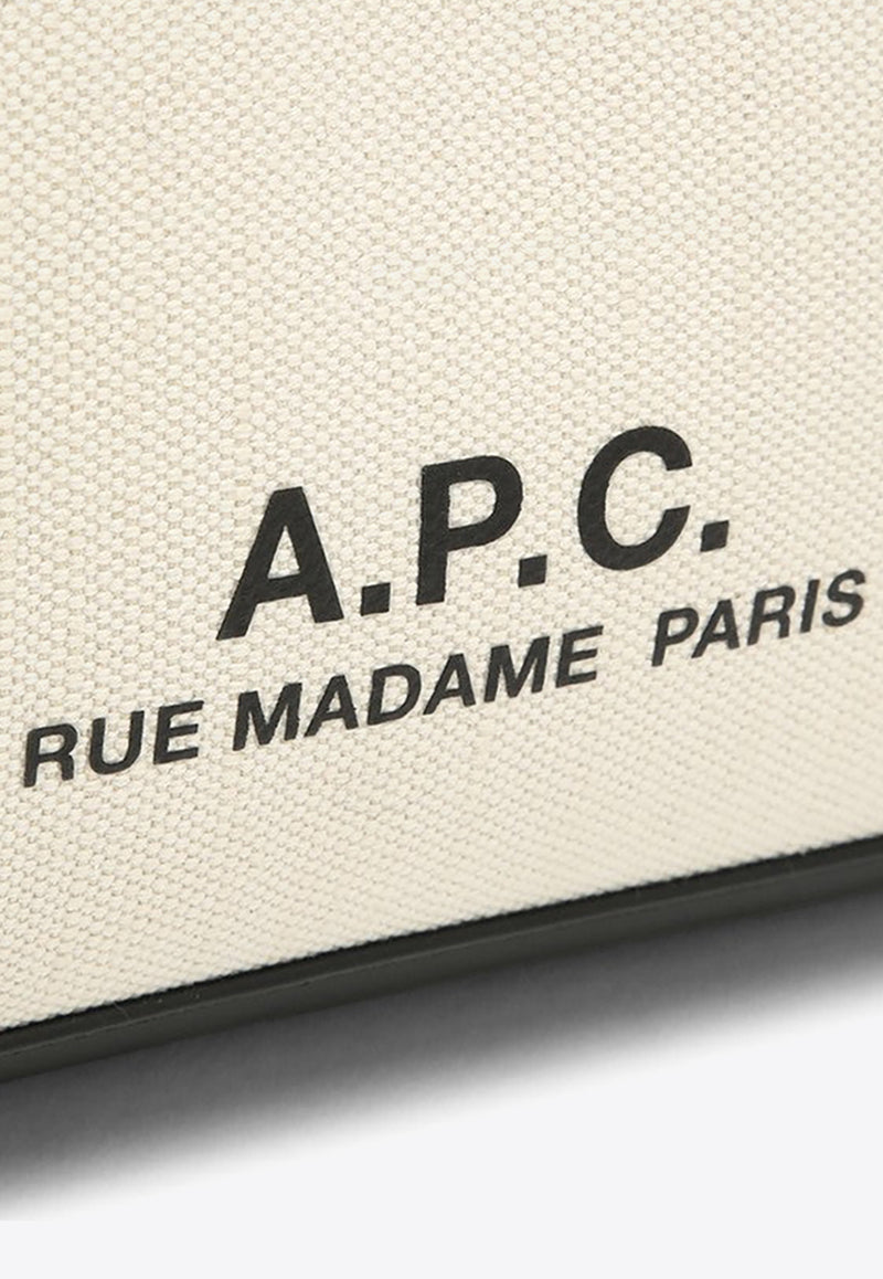 A.P.C. Camille 2.0 Logo Print Tote Bag Beige COEYO-M61773CO/O_APC-LZZ