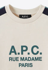 A.P.C. Kids Kids Jani Logo Sweatshirt Ivory COEZD-E27791CO/M_APC-KAE