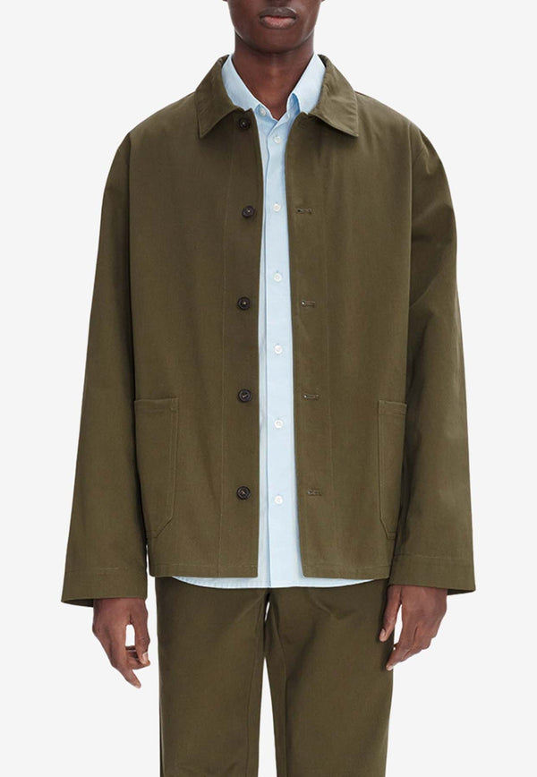 A.P.C. Kerlouan Logo Jacket COGEW-H03205KHAKI