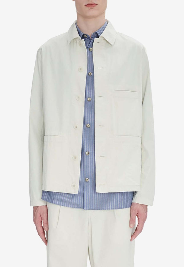 A.P.C. Vianney Military-Style Jacket COGZR-H02783CREAM