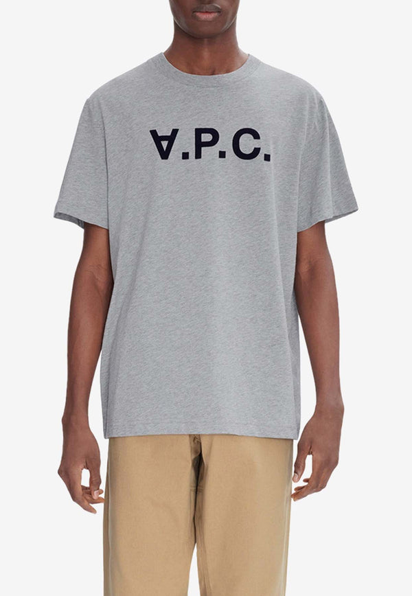 A.P.C. Logo Short-Sleeved T-shirt COHBM-M26384GREY