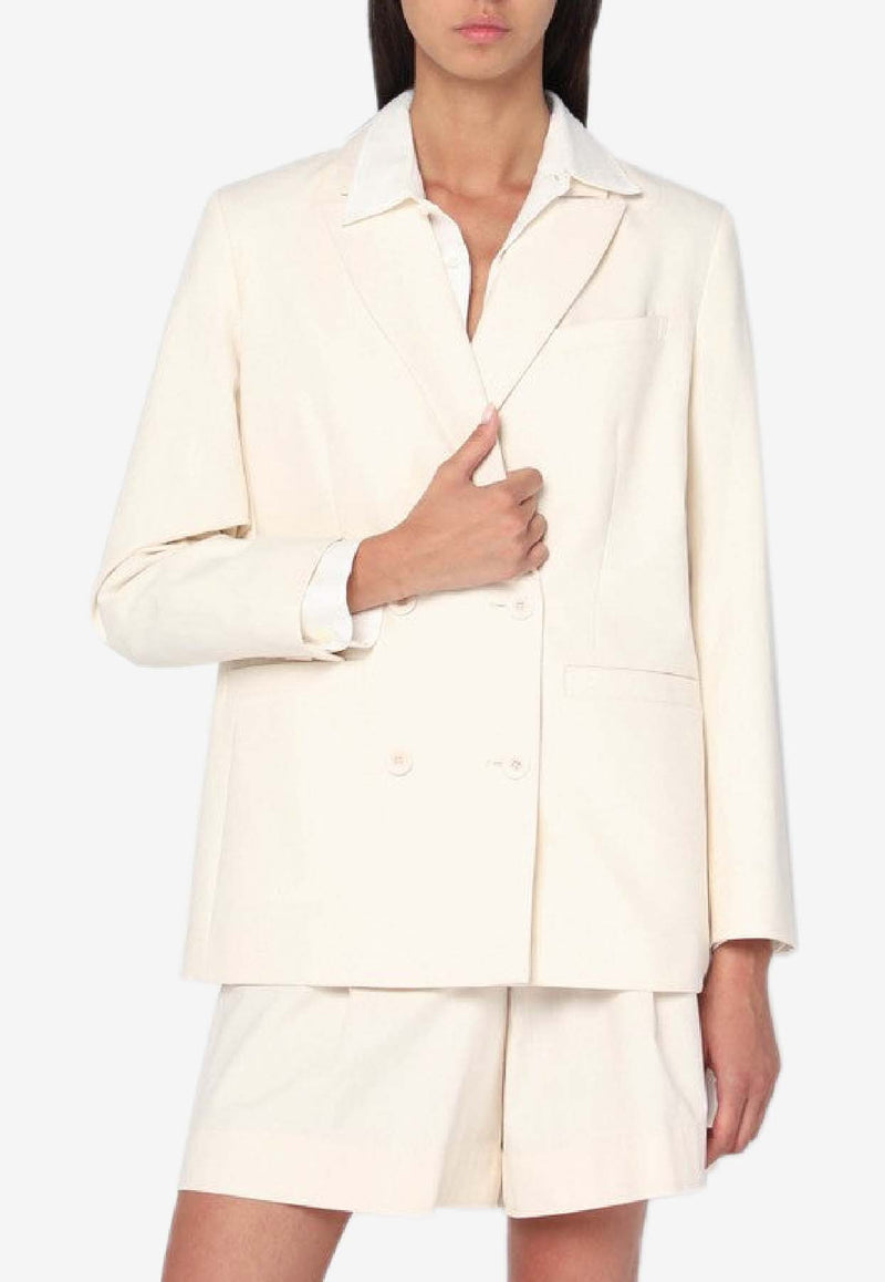 A.P.C. Lucy Double-Breasted Jacket Ecru COHFU-F03212CO/Q_APC-AAD