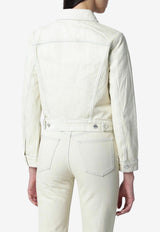 A.P.C. Cropped Denim Jacket White COHLB-F32028CO/S_APC-AAF