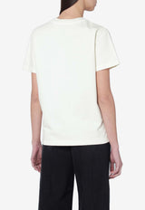 A.P.C. Logo Crewneck T-shirt  Ecru COHMB-M26384CO/S_APC-ILH