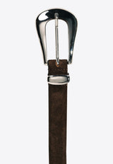 Déhanche Colette Suede Western Belt Dark Brown COLET-SUE_DARK BROWN