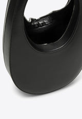 Coperni Mini Swipe Oval-Shaped Hobo Bag Black COPBA01BIS405CLE/O_COPE-BLACK