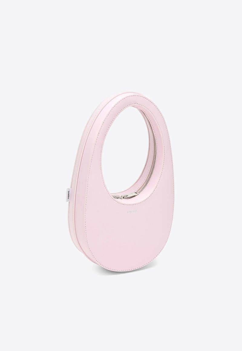 Coperni Mini Swipe Oval-Shaped Hobo Bag Pink COPBA01BIS405LE/O_COPE-LPNK