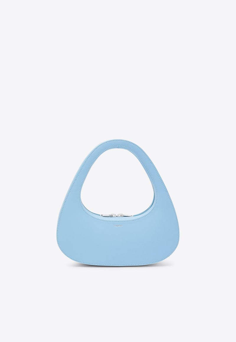 Coperni Micro Baguette Swipe Hobo Bag  Light Blue COPBA04F6031LE/Q_COPE-BLU