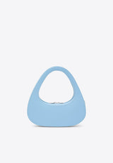 Coperni Micro Baguette Swipe Hobo Bag  Light Blue COPBA04F6031LE/Q_COPE-BLU