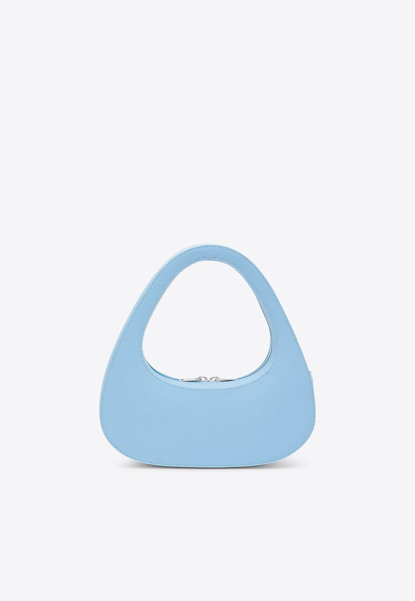 Coperni Micro Baguette Swipe Hobo Bag  Light Blue COPBA04F6031LE/Q_COPE-BLU