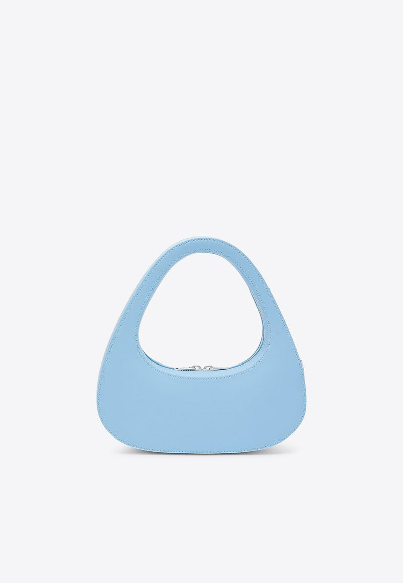 Coperni Micro Baguette Swipe Hobo Bag  Light Blue COPBA04F6031LE/Q_COPE-BLU