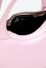 Coperni Micro Baguette Leather Swipe Bag Pink COPBA17405LE/O_COPE-LPNK