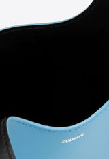 Coperni Micro Swipe Leather Tote Bag Blue COPBA59848LE/O_COPE-BLUE