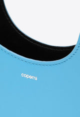 Coperni Micro Swipe Leather Tote Bag Blue COPBA59848LE/O_COPE-BLUE