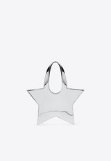 Coperni Mini Star Mirrored Leather Tote Bag  Silver COPBA87F6005PL/Q_COPE-SLV